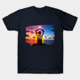 Sunset Yoga T-Shirt